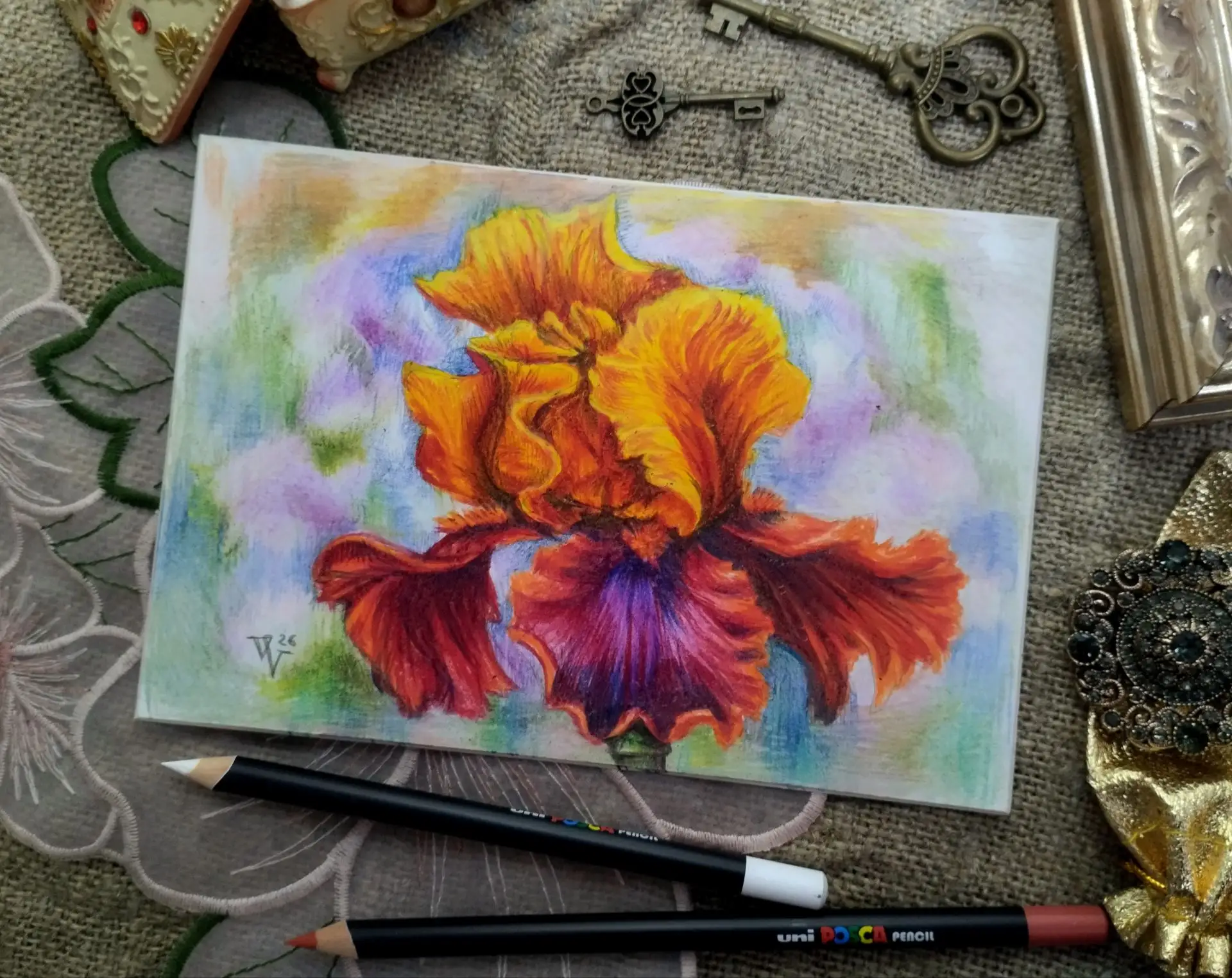 Лето должно быть ярким, я считаю. Примерно таким, как этот радужный #ирис;)