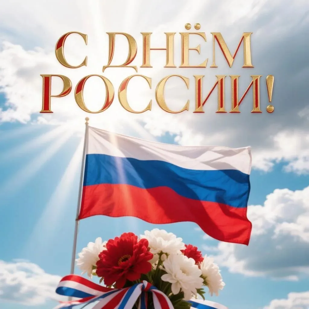 С Днем России! Труд во благо Отечества.
 
Коллектив психоневрологической больницы имени Святой Препо
