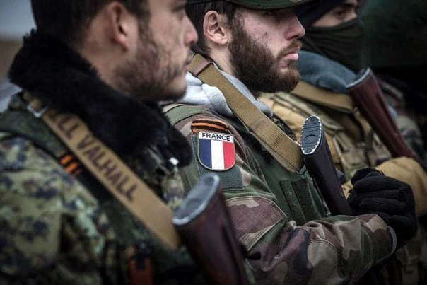 Французские добровольцы в Новороссии.