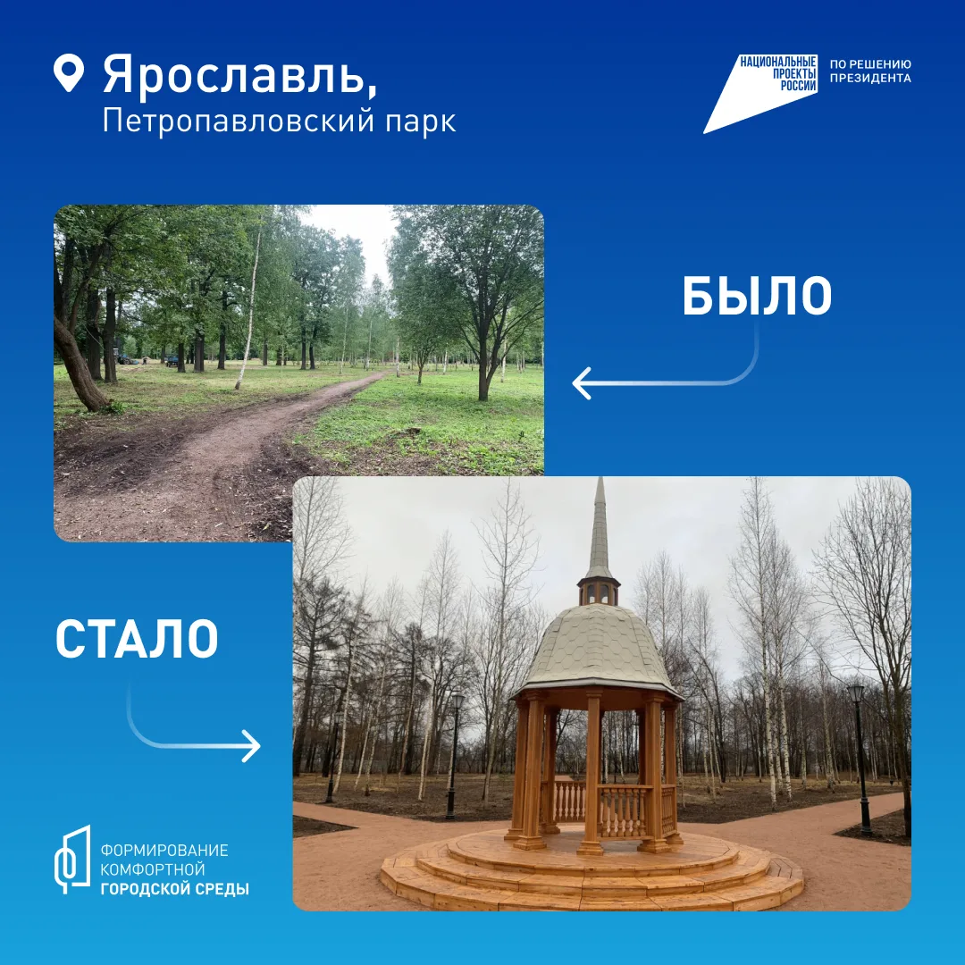 С 2018 года в Ярославской области благоустроили больше 300 общественных пространств  Это результат у