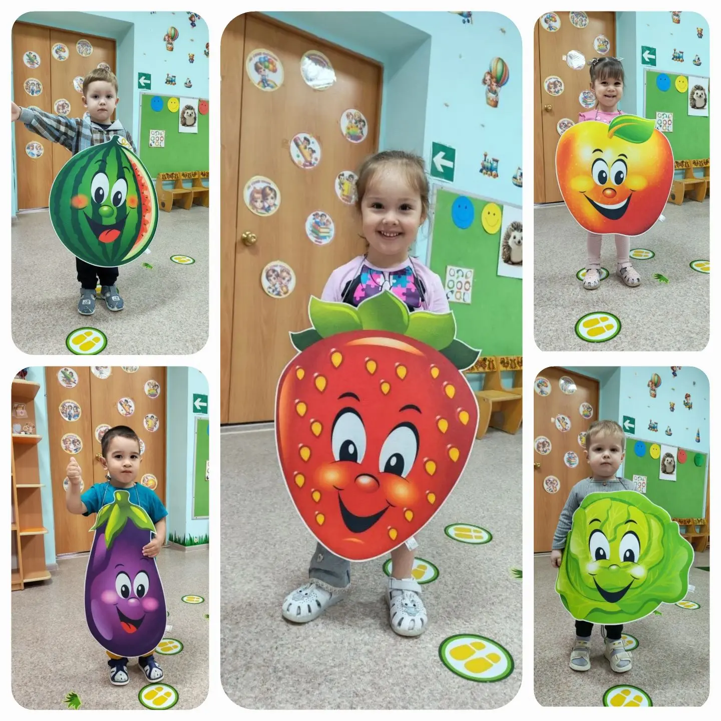 Фруктово‑овощное настроение! 🍓🍋🥦