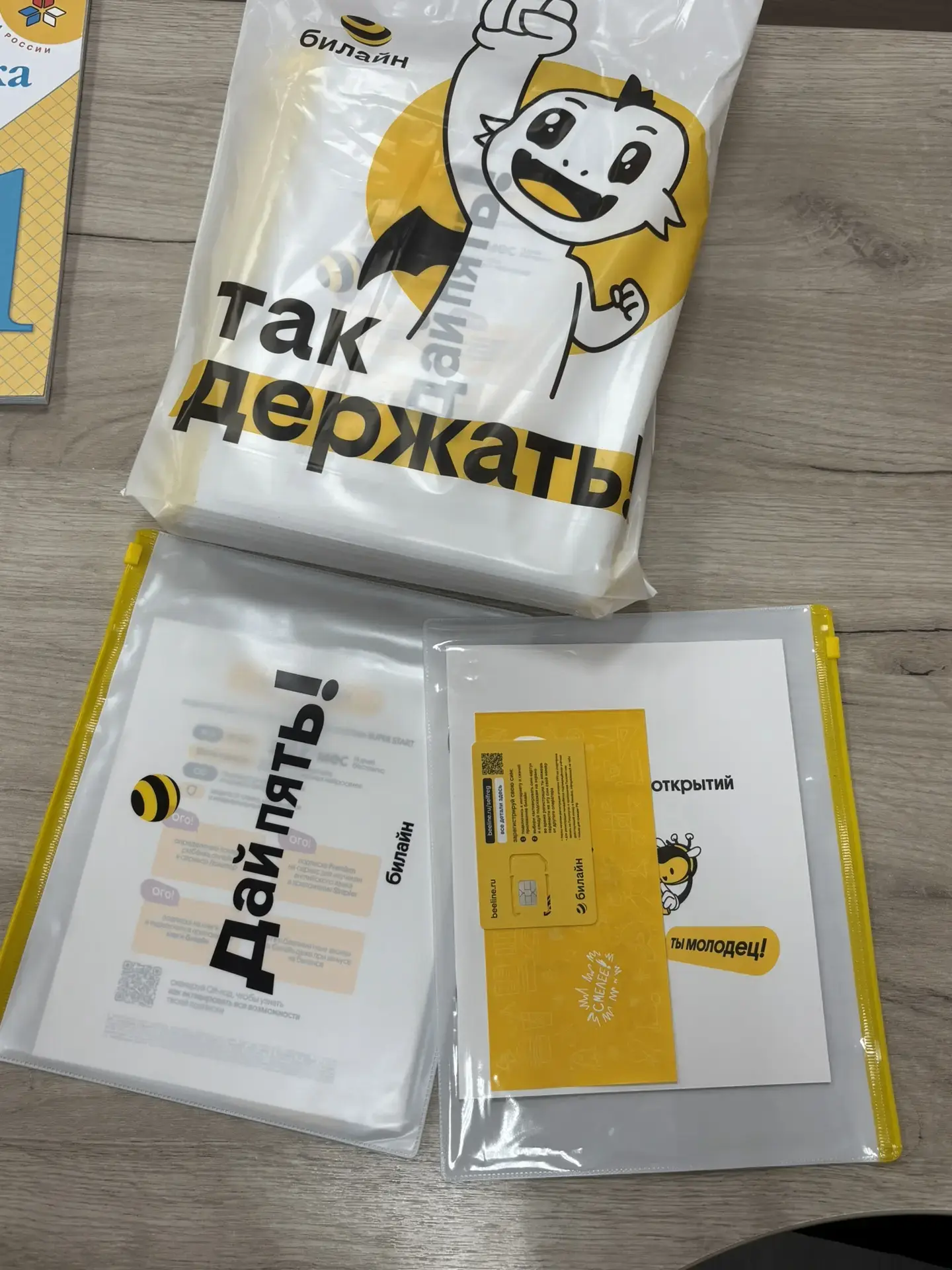 К поздравлениям с началом учёбы в школе присоединилась и компания «Билайн», которая под...