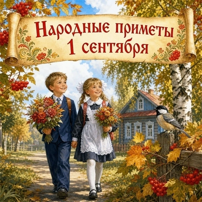 🌿 1 сентября — Народные приметы 🌿