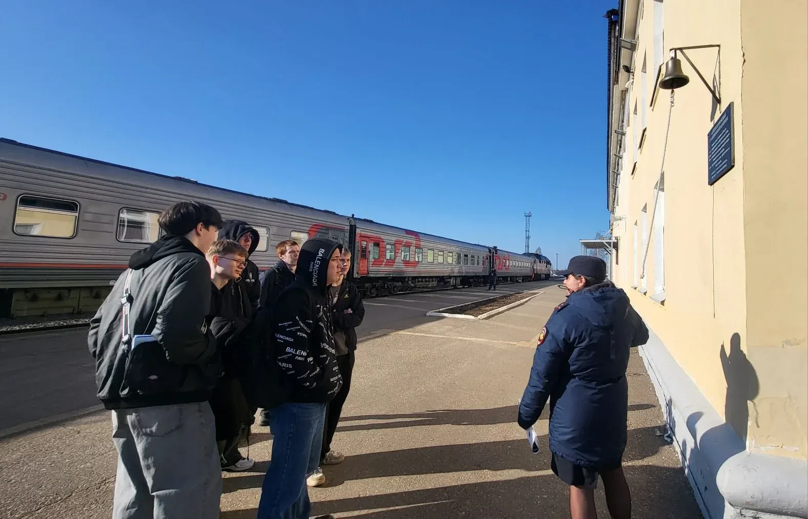 ✨26 марта студенты 133 группы побывали на экскурсии, объединившей знакомство с работой железнодорожн