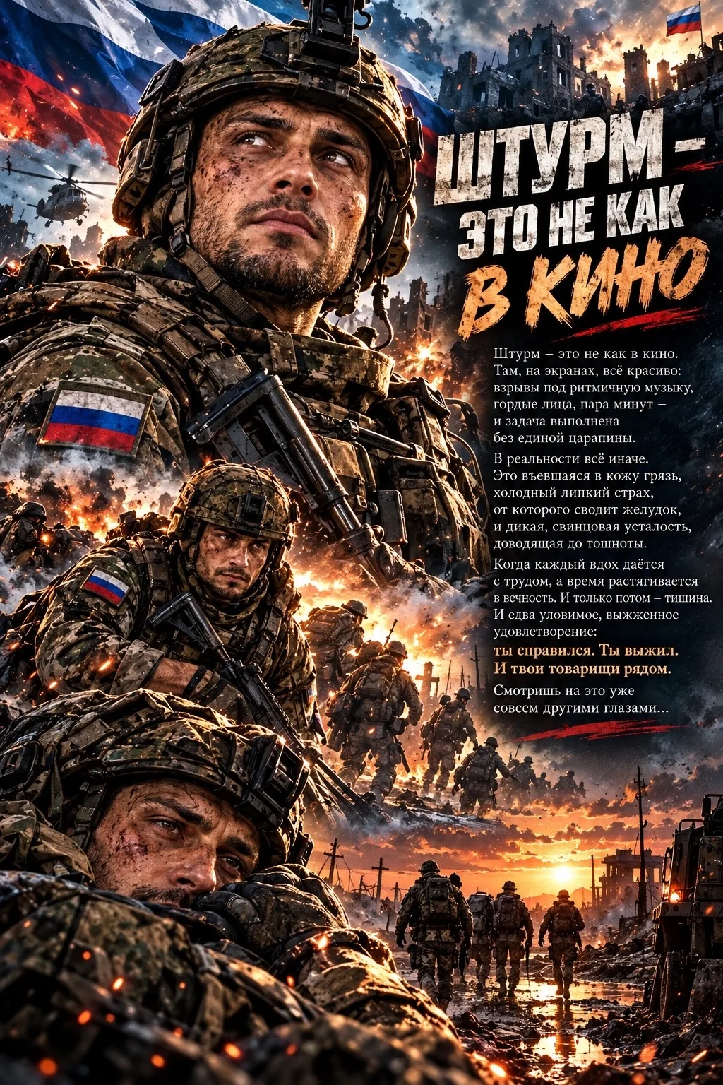🇷🇺⚔️🇺🇦 🪖 Штурм — это не кино🫡
