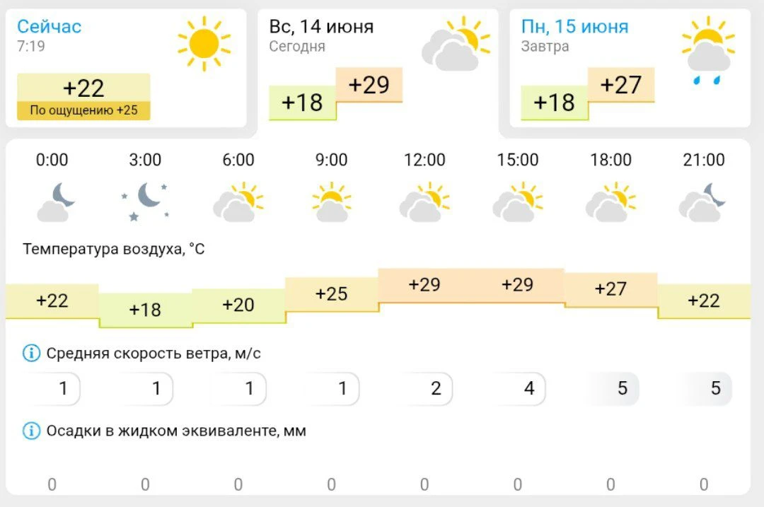 Погода в Камышине сегодня