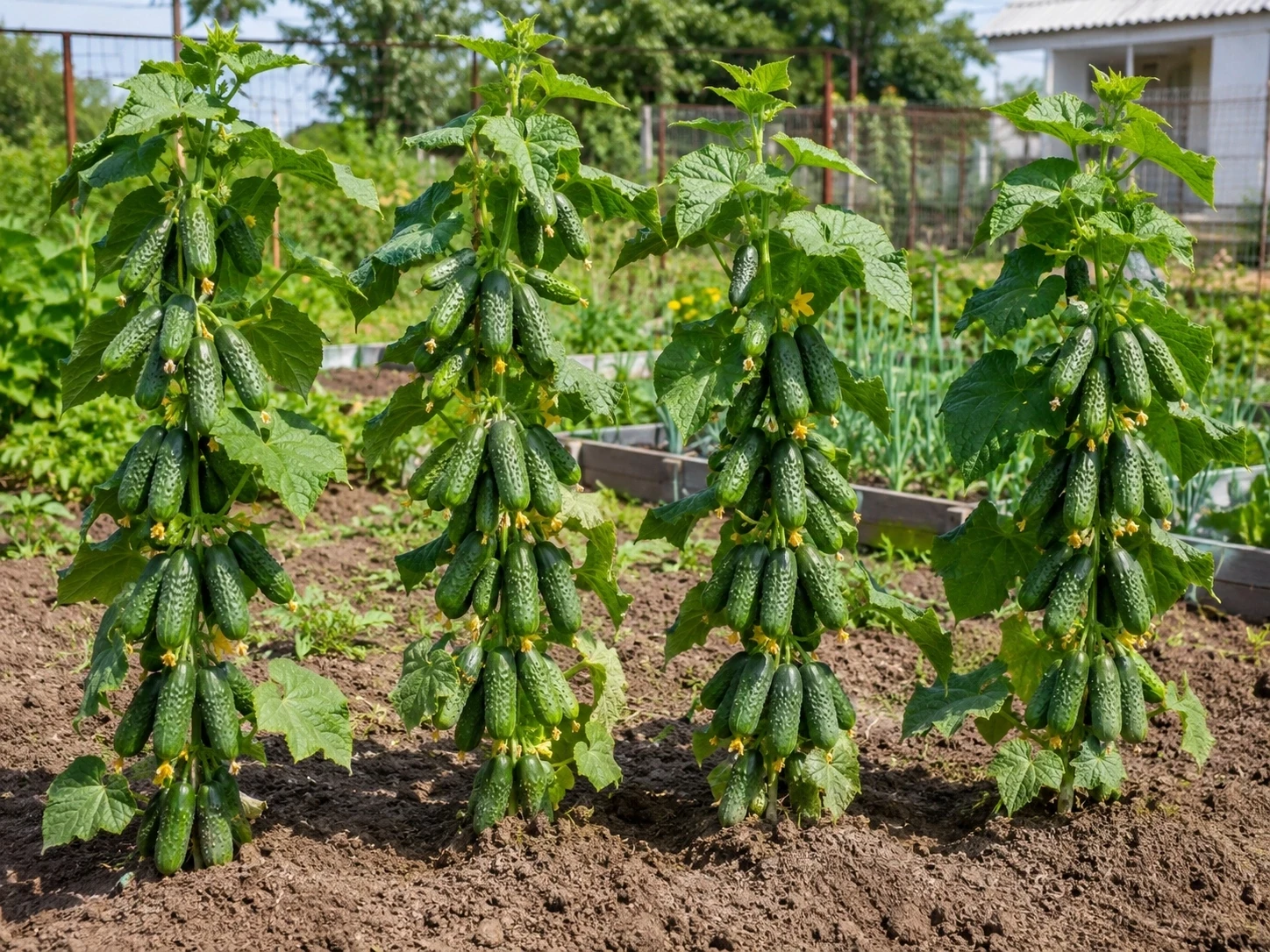 🥒 ОГУРЦЫ «ЗАМЕРЛИ» В РОСТЕ? Как заставить их наливать зеленцы, а не гнать ботву