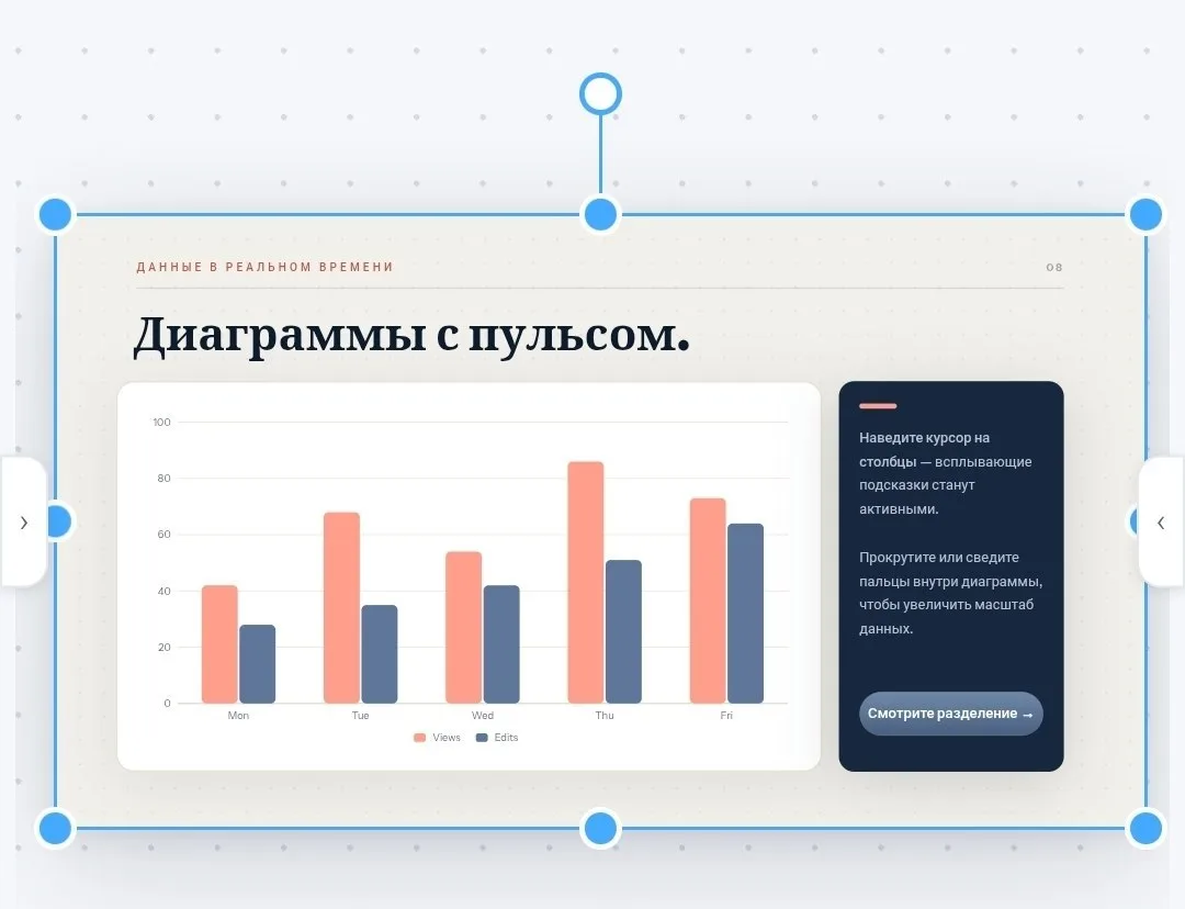 Бесплатный редактор презентаций в одном HTML-файле