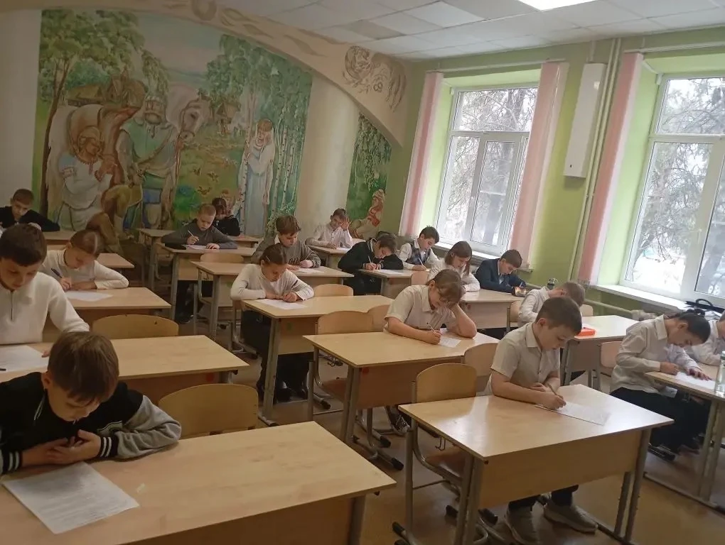 Обучающиеся начальной школы активно участвовали в районном этапе олимпиады, проходившей в рамках про