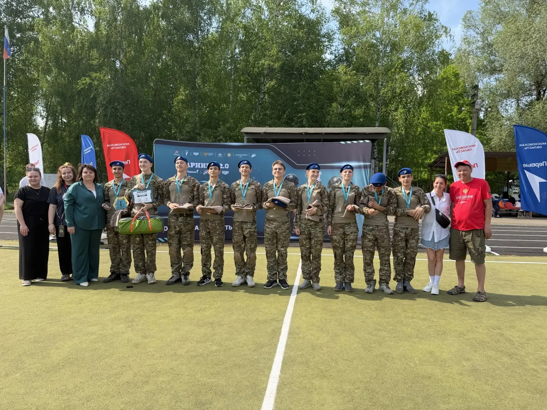 🎉🏆 Поздравляем наш старший юнармейский отряд «Легион» с блестящей победой в региональном этапе «Зарн