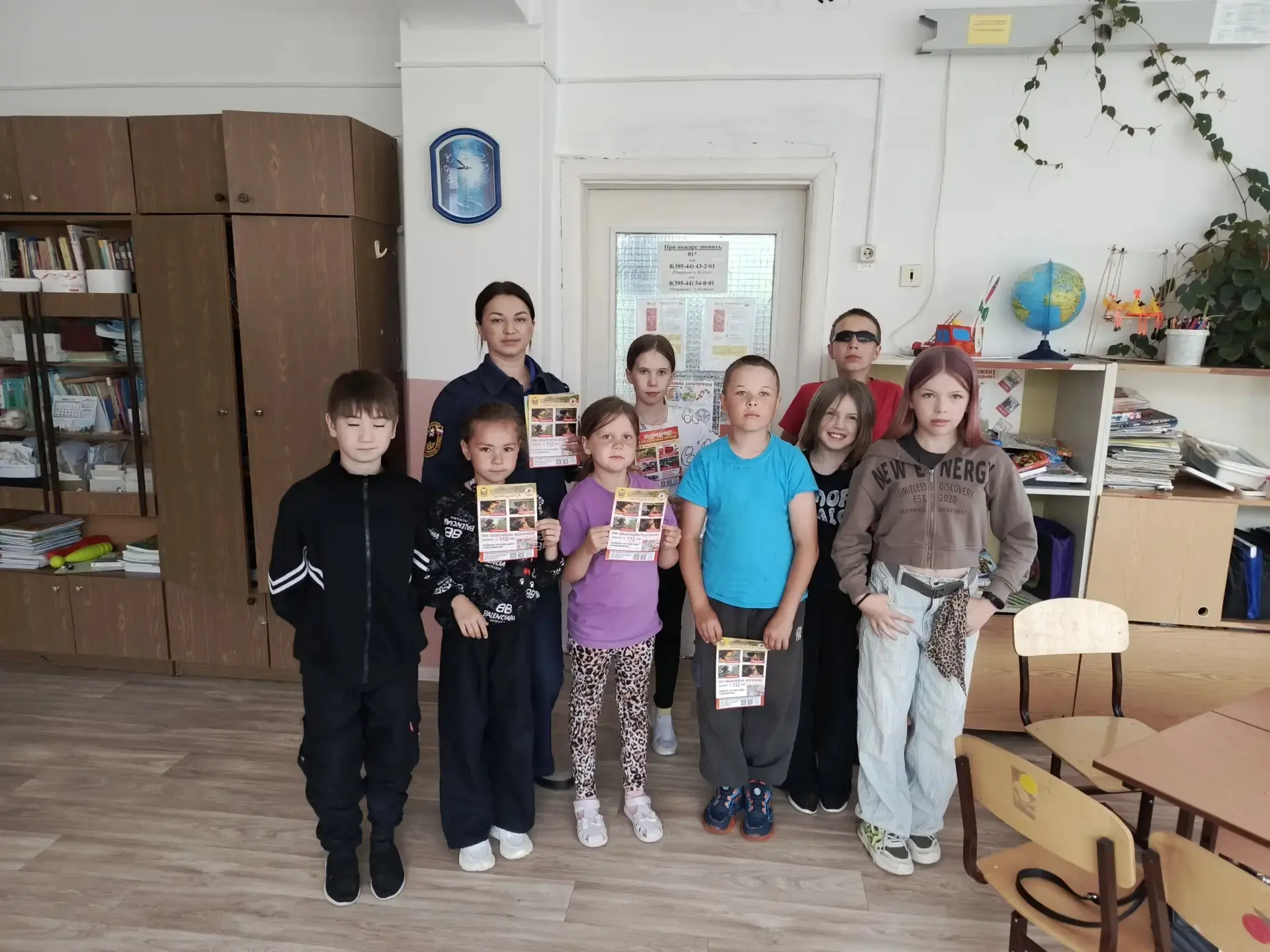 👩‍🚒🧯16 июня в летнем оздоровительном лагере состоялась познавательная беседа на тему «Внимание: б