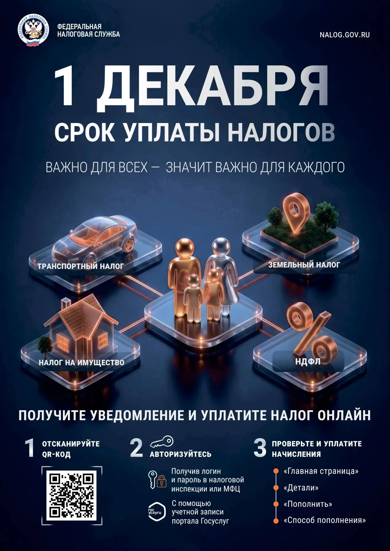 Уважаемые налогоплательщики!