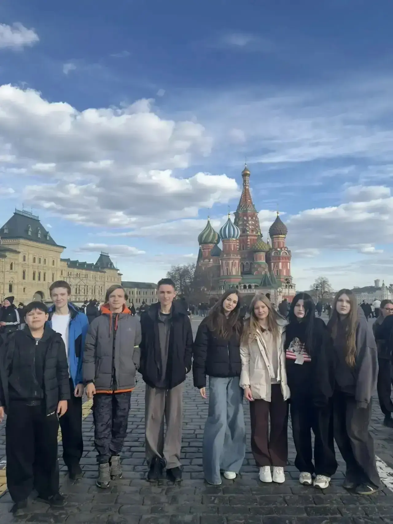 Второй день пребывания наших ребят в Москве: знакомство с городом, наукой и главными достопримечател