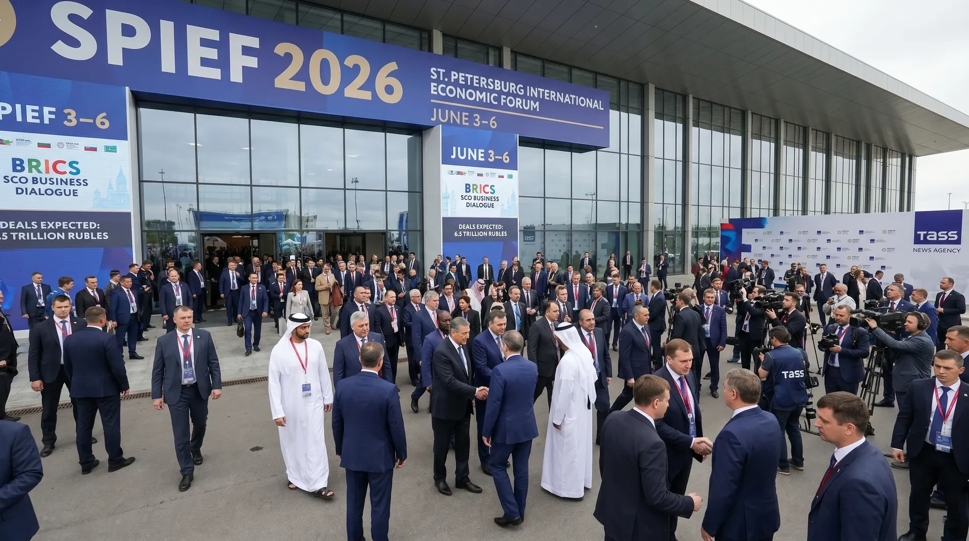 ПМЭФ-2026 ОТКРЫЛСЯ: 6,5 ТРЛН РУБЛЕЙ СДЕЛОК, БРИКС В ПОВЕСТКЕ

🏛 3 июня в Петербурге открылся XXIX П