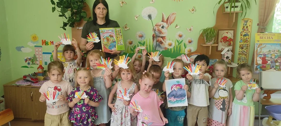 В нашей второй младшей группе состоялось увлекательное занятие на тему «Дикие и домашние животные». 