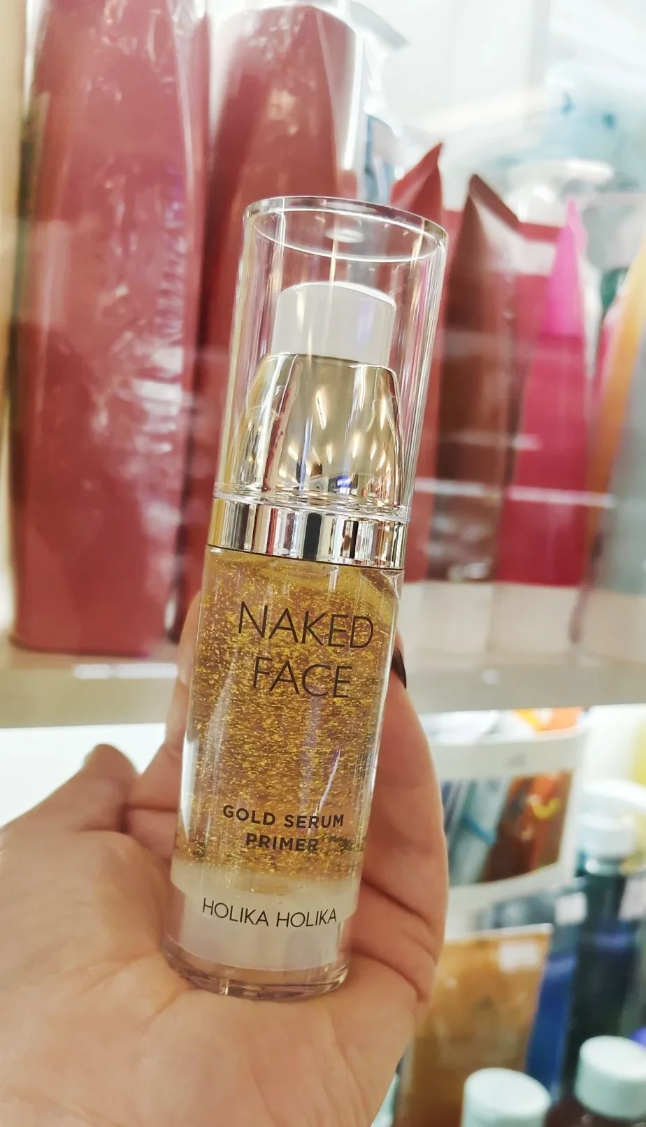 ✨✨HOLIKA HOLIKA Праймер-сыворотка для сияния 

☝🏻Чтобы создать безупречный макияж, перед нанесением