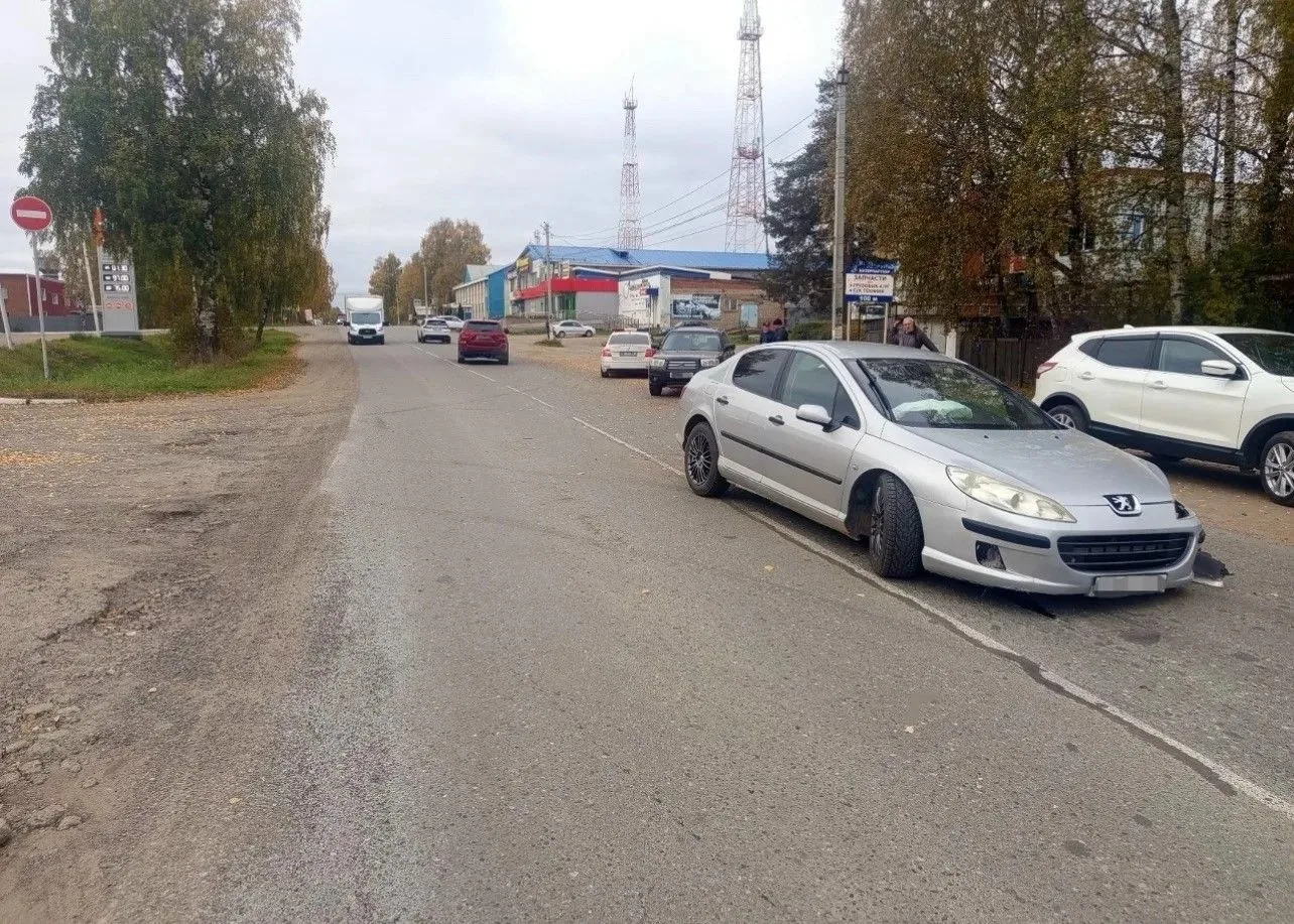 🚗 В Игре водитель «Пежо» не выдержал боковой интервал — пострадали две девочки