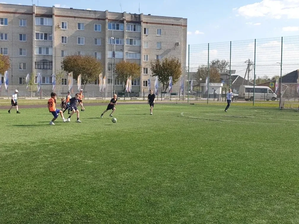 Вчера на футбольном поле спортивного парка «Борисовский» прошел муниципальный этап соре...