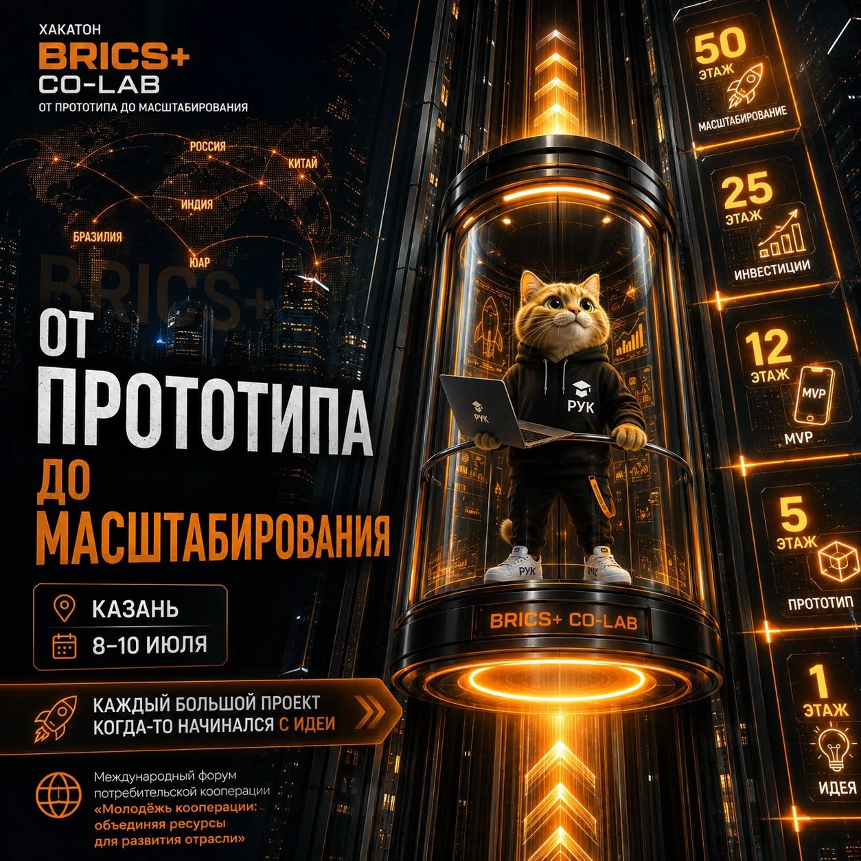 Одна идея может изменить всё.

✔️ Каждый крупный проект когда-то начинался с простой мысли, записанн