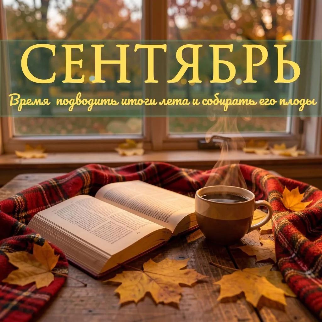Сентябрь — время подводить итоги лета и собирать его плоды