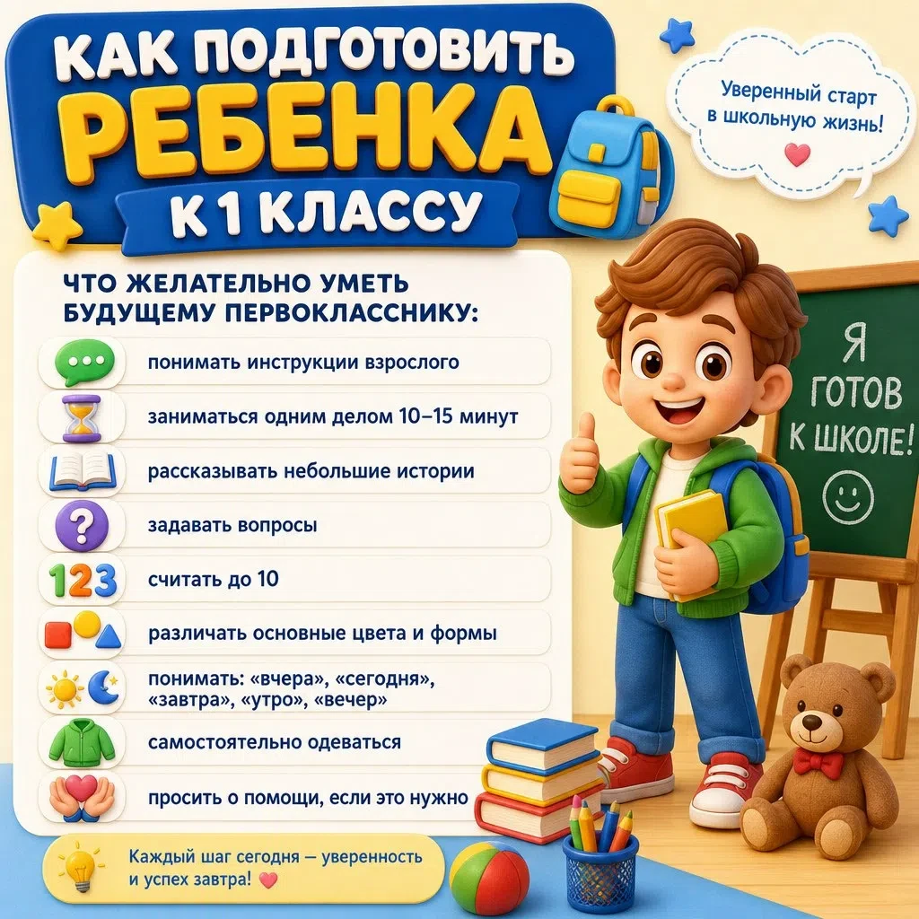 ✨ Совсем скоро — первый звонок, новые знакомства и начало большого школьного пути. Чтоб...