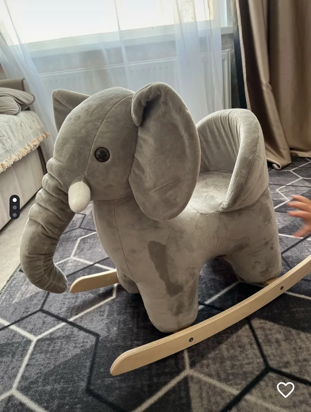 Качалка детская от 1 года НИЖЕГОРОДСКАЯ ИГРУШКА🐘