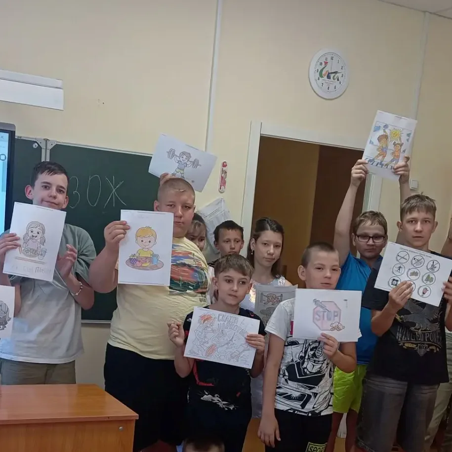С 22.06  по 28.06.26г. - в лагере дневного пребывания «Солнышко» прошла неделя профилактики употребл