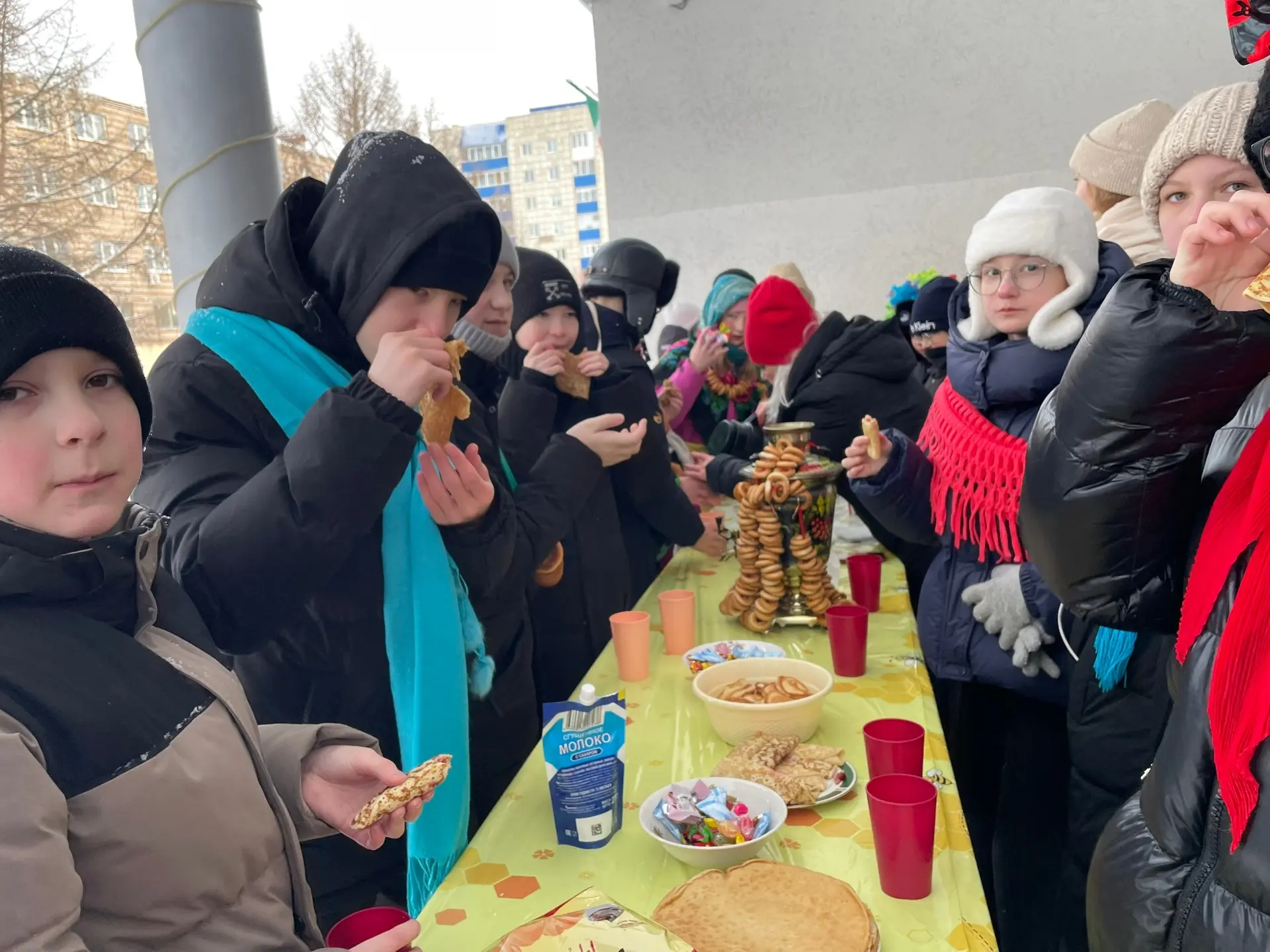 🥞В школе отгремела «Широкая Масленица»! Проводили зиму весело: с песнями, хороводами, народными игра