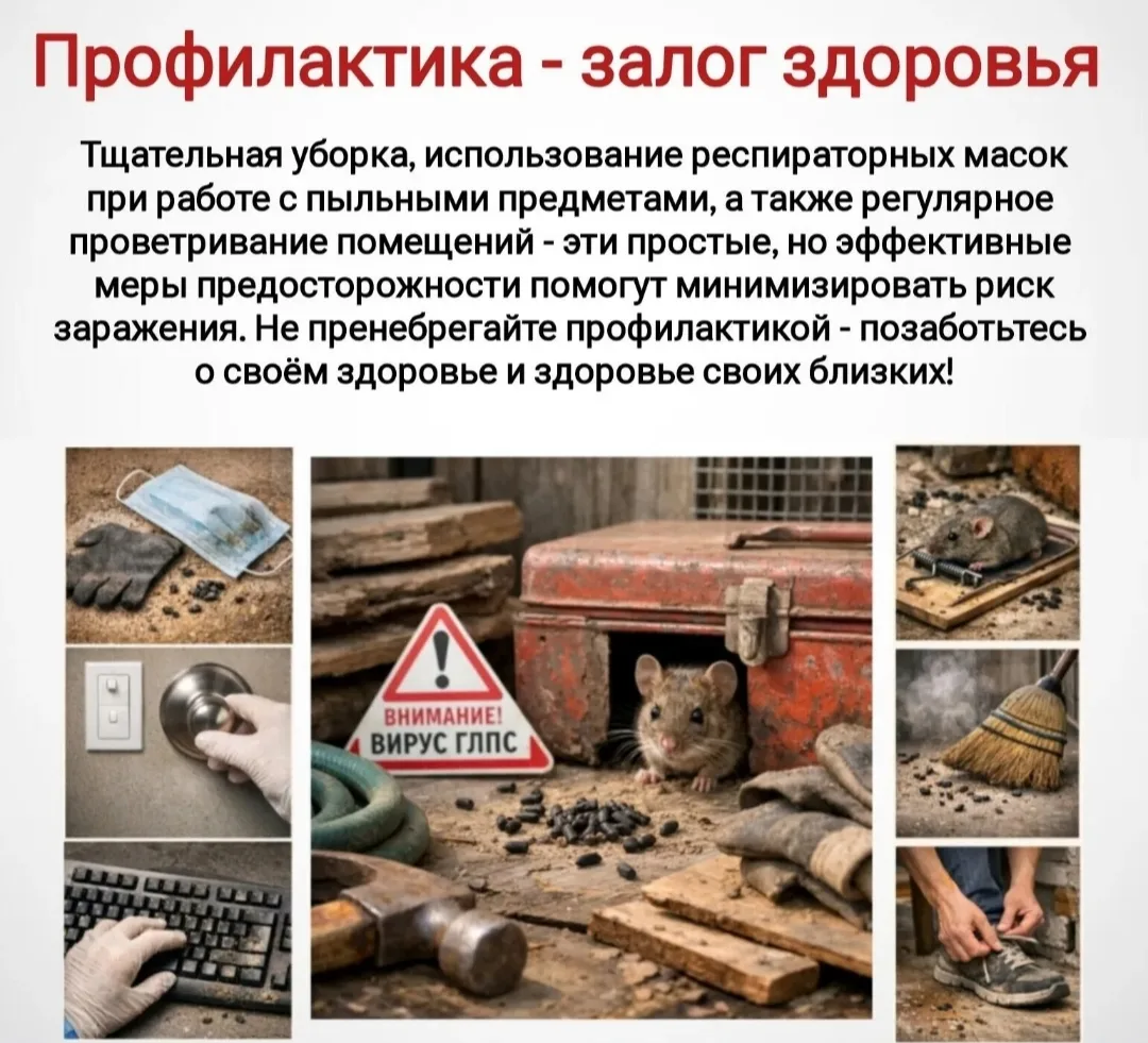 Осень и грызуны: как защититься от «мышиной лихорадки» 🦠