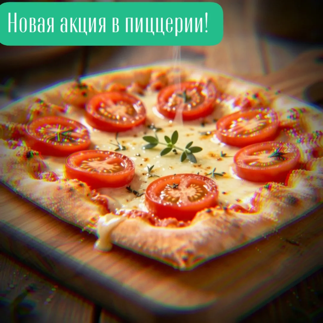 Пицца вкуснее, когда делишь её с близкими!