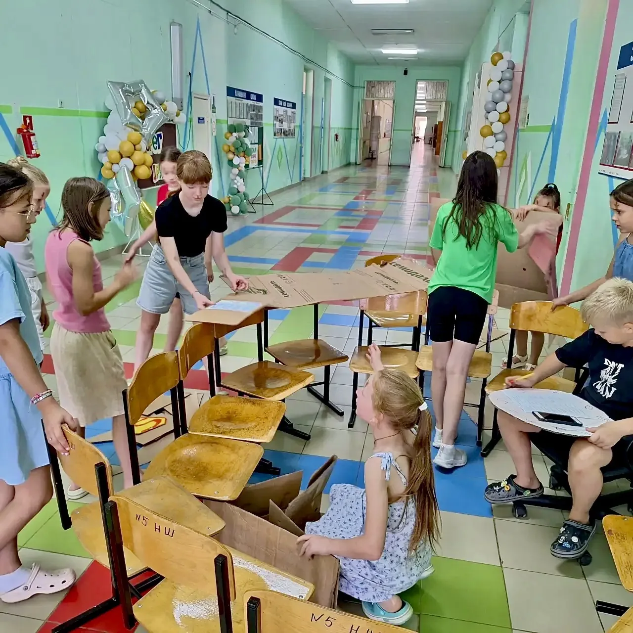 🌎🤲🏻🕊 Сегодня в нашем лагере прошел День вежливости 🤝✨

🔑🗣 Беседа «Вежливость открывает все дв