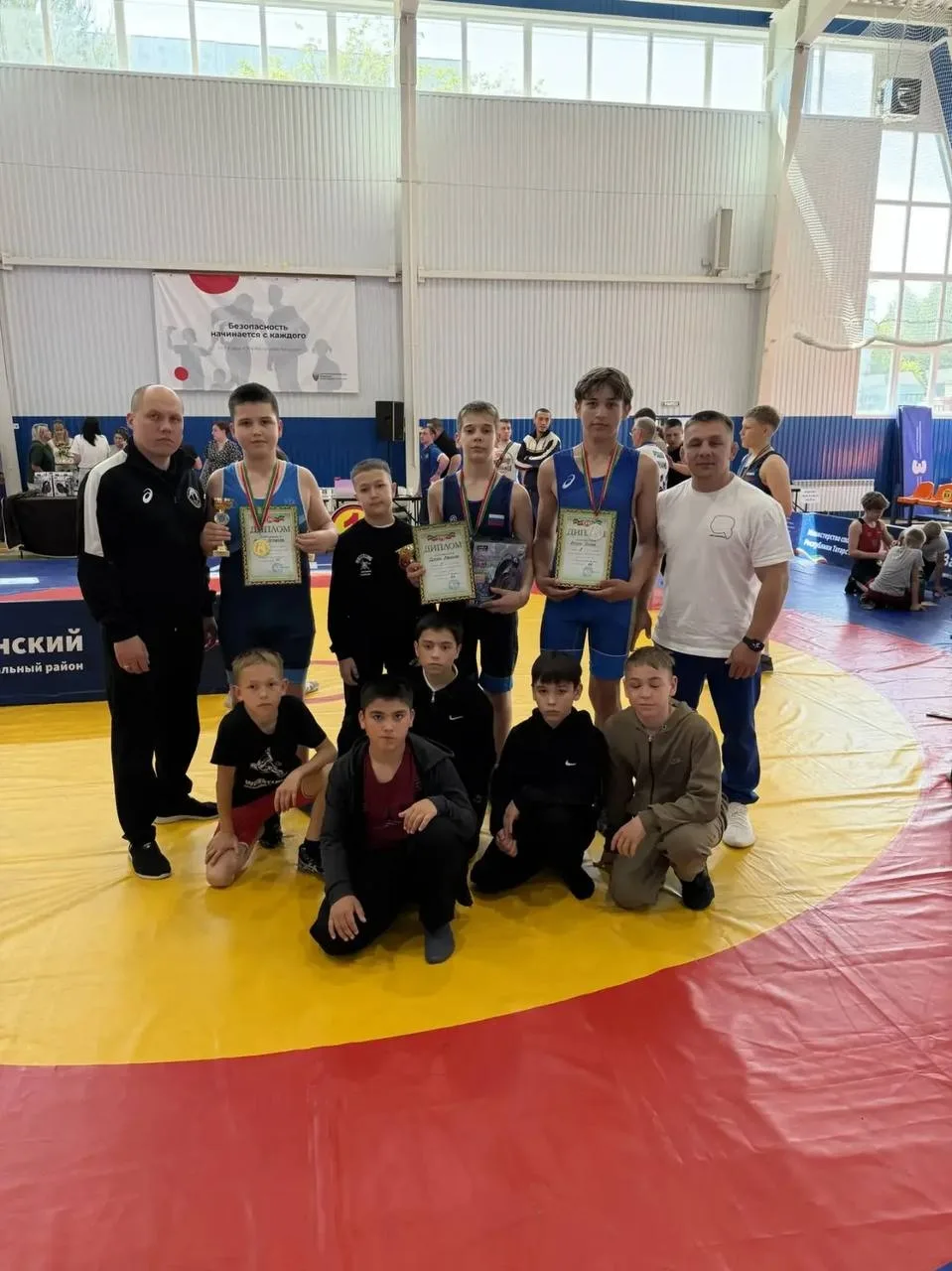 🤼‍♂️ Наши спортсмены завоевали медали на первенстве Татарстана по греко-римской борьбе  На Первенств