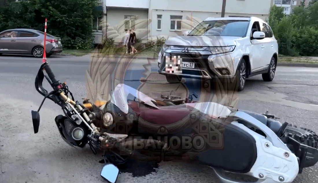 Двое подростков разбились на питбайках в Иванове за прошедшие сутки. Имеется угроза жиз...