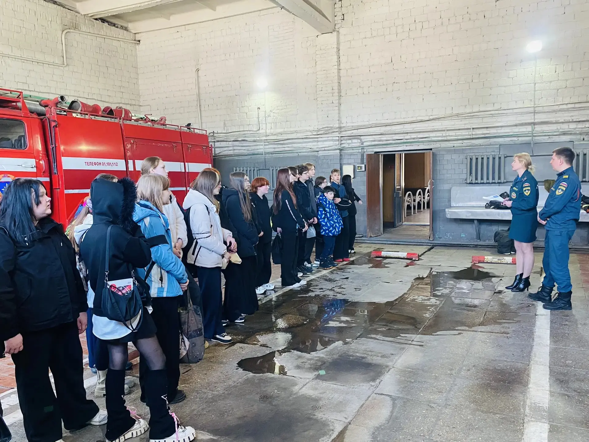 🚒 Экскурсия 7 «А» в пожарную часть: итоги познавательного дня  Сегодня учащиеся 7 «А» класса посетил