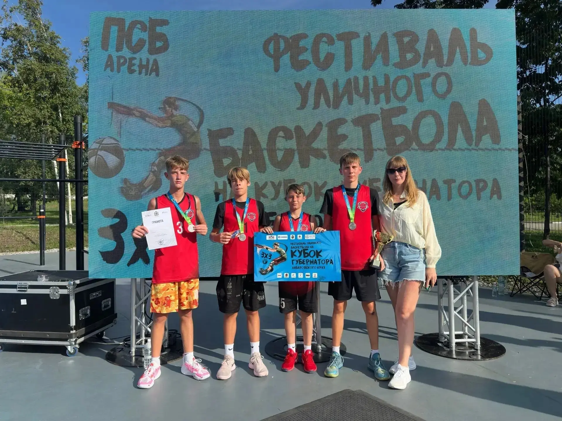 🏀 Баскетболисты Смидовичского района вошли в тройку лучших на Международном фестивале ...