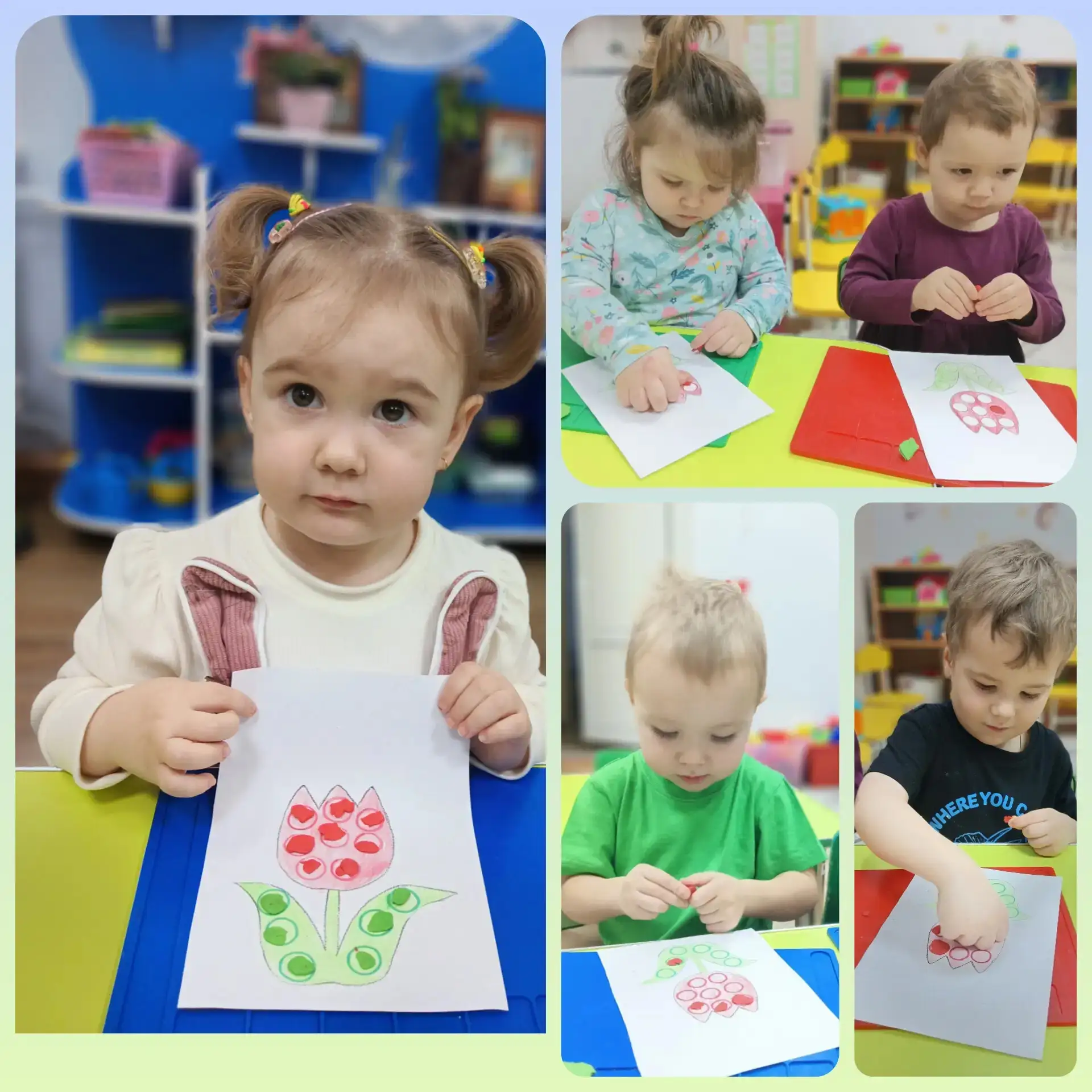 Весна пришла и к нашим малышам! 🌷 Сегодня самые маленькие воспитанники детского сада з...