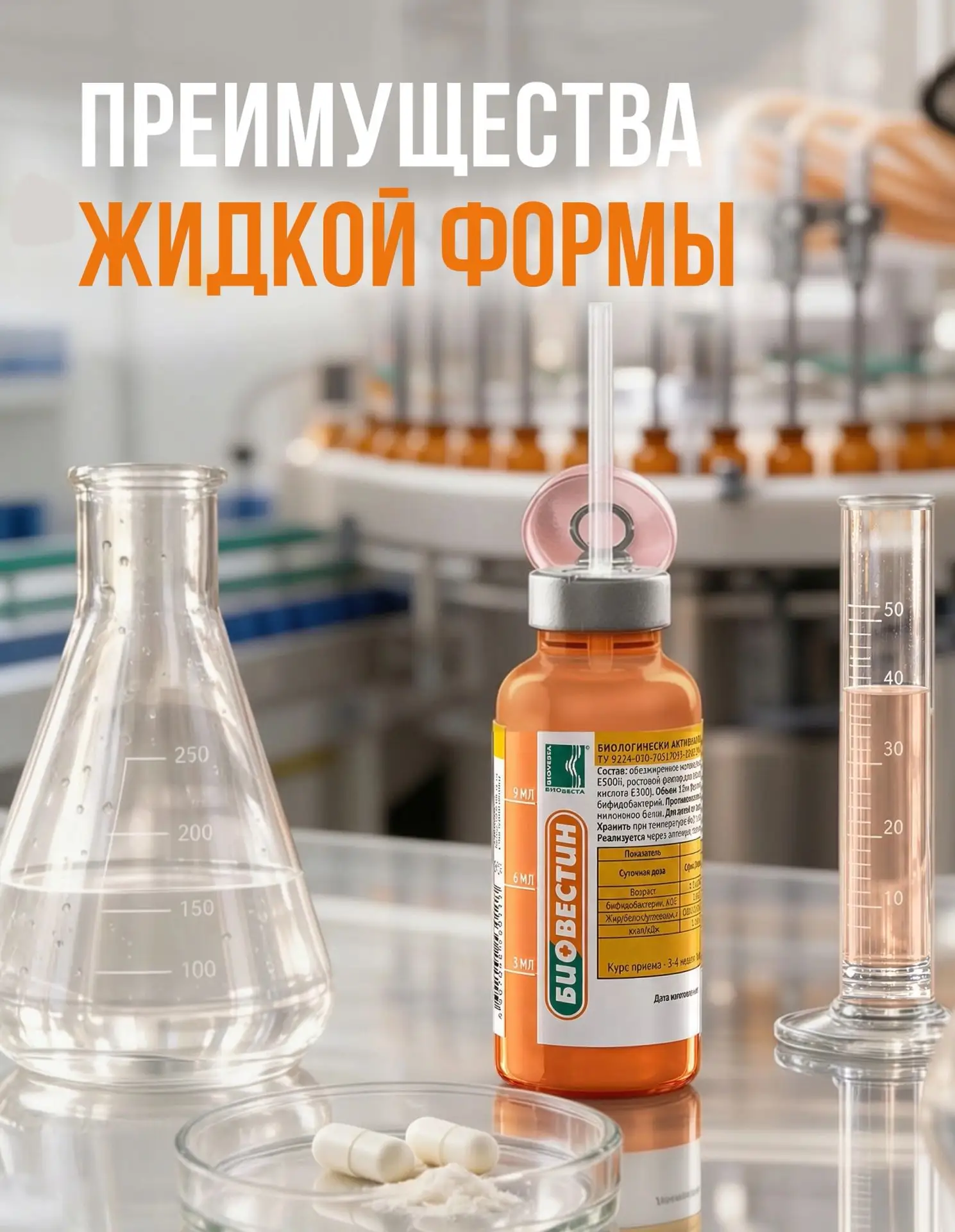 «Биовестин»: чем жидкий пробиотик отличается от сухого