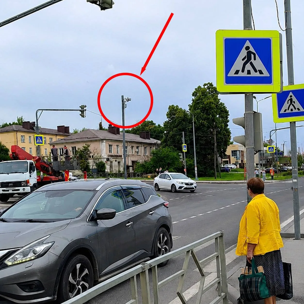 ⚡️ На Соколе установили камеры на пересечении площади Заводской и улицы Ушинского