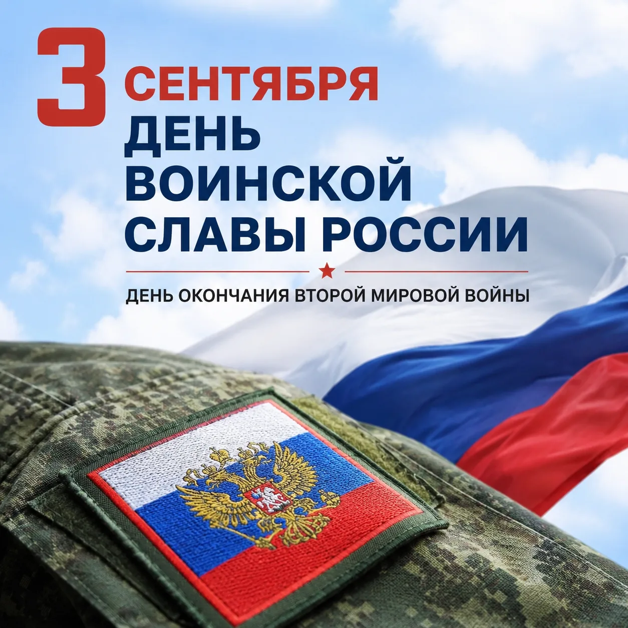 🇷🇺 3 СЕНТЯБРЯ — ДЕНЬ ВОИНСКОЙ СЛАВЫ РОССИИ