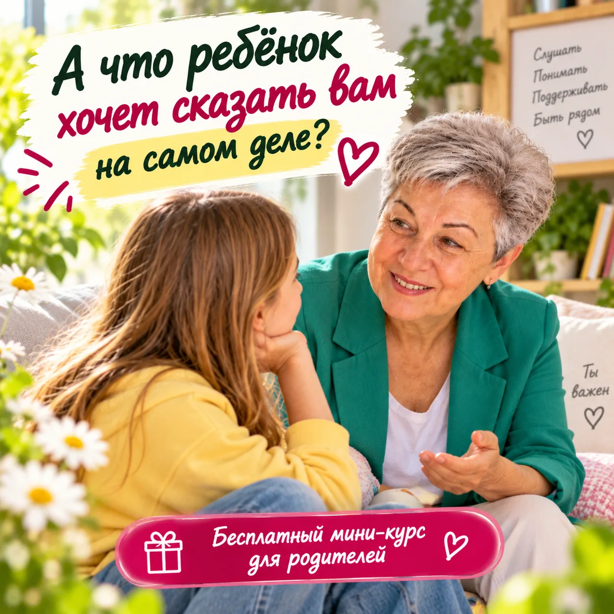 Когда ребёнок говорит «всё нормально», а вы чувствуете - совсем не нормально.