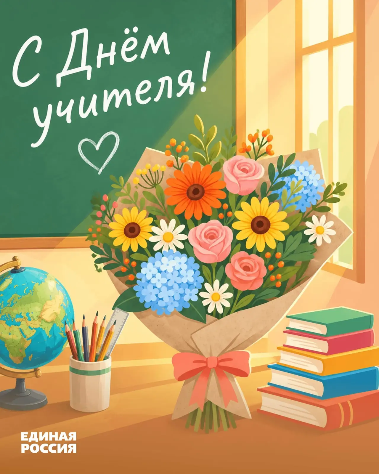 🎉 5 октября — День учителя! 🎉