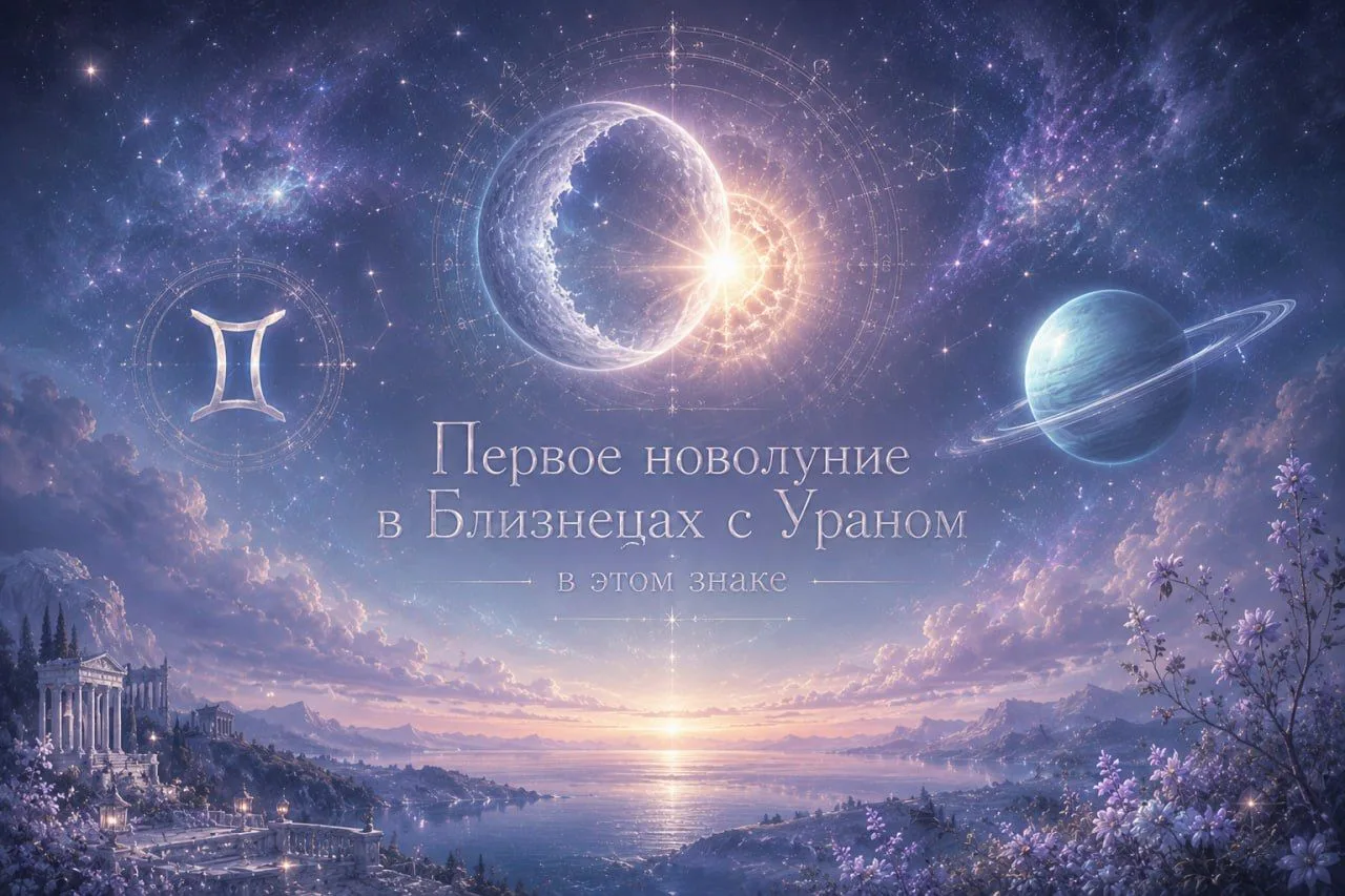 🌙 НОВОЛУНИЕ 15 ИЮНЯ
 
Новолуние в Близнецах 15 июня открывает доступ не только к энергиям этого зна