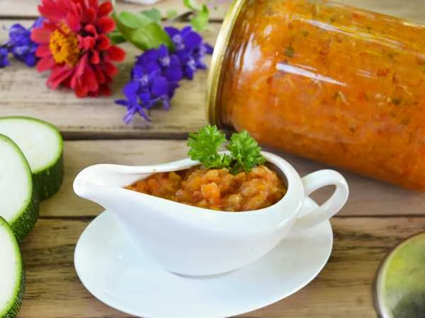 🥒 Кабачковая икра без обжарки