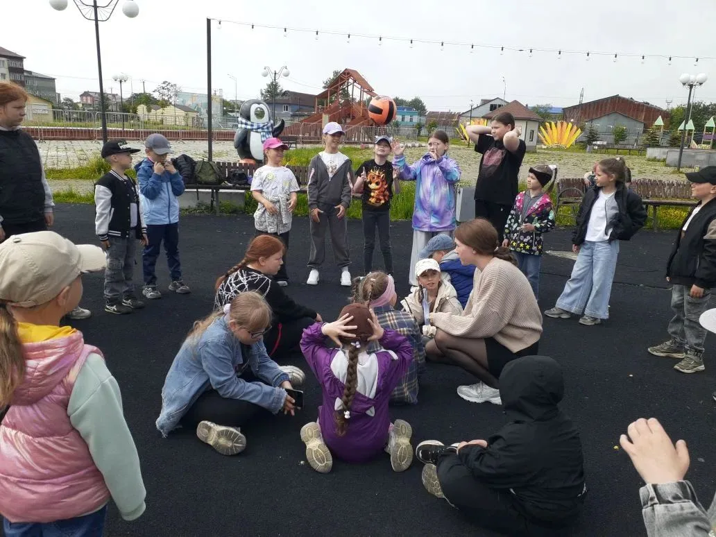 ✨Сегодня ребята из нашего пришкольного лагеря весело провели время в городском парке!🎉