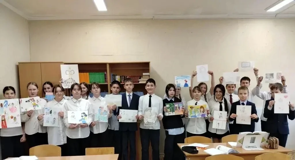 Мир профессий в рисунках шестиклассников 🖌️  В рамках месячника по профориентации ученики 6-х классо