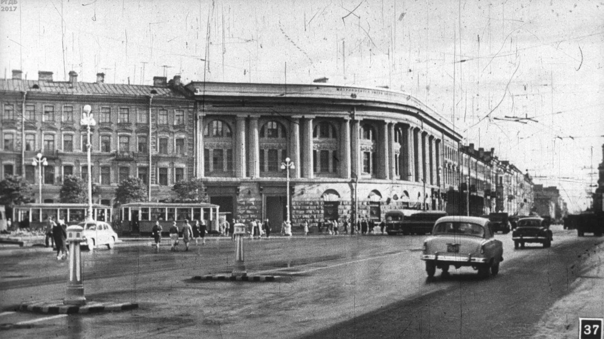 Московский проспект у Технологического института. 1960-е