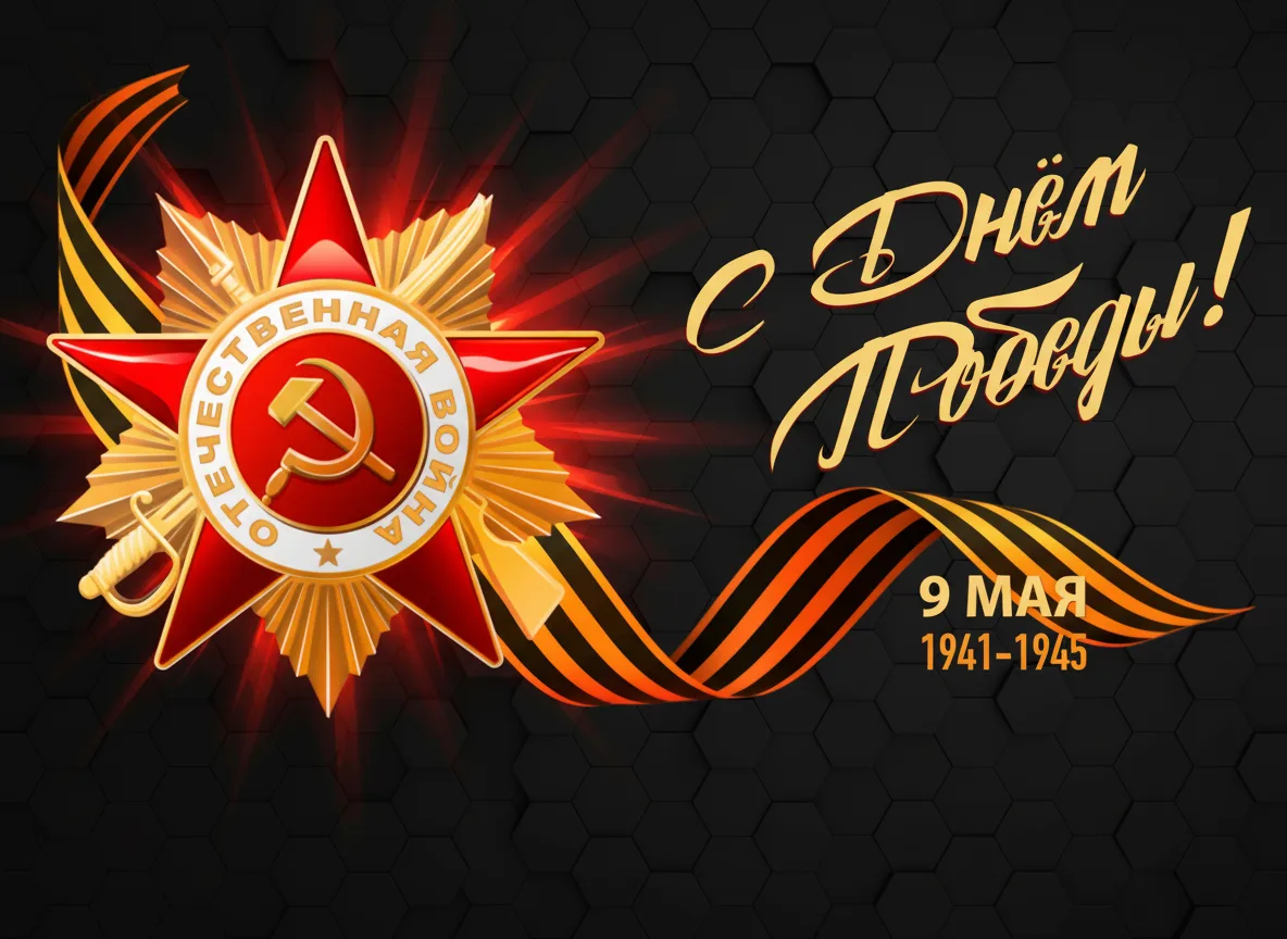 С Днём Победы!

Наша команда сердечно поздравляет вас с Днём Победы — священным для каждой семьи пра