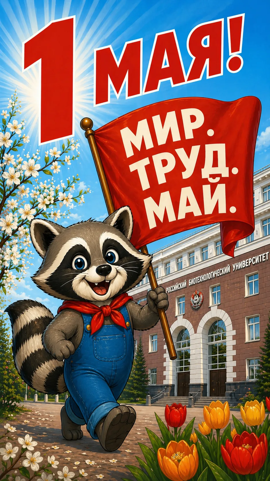 🌷С Первомаем!