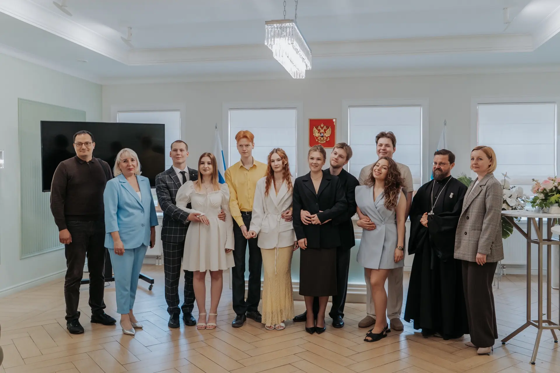 ✨Сегодня во Дворце бракосочетания состоялось трогательное и значимое событие.