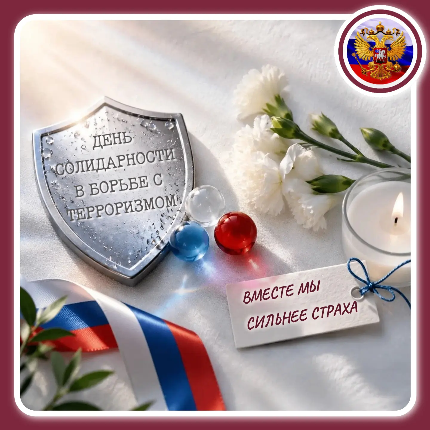 🕊 3 сентября — День солидарности в борьбе с терроризмом